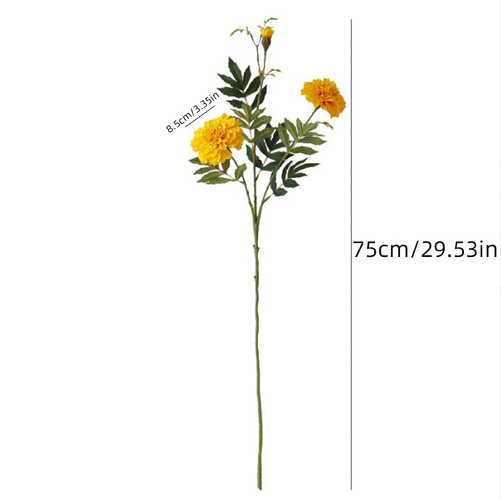 28" Faux Chrysanthemum Flower