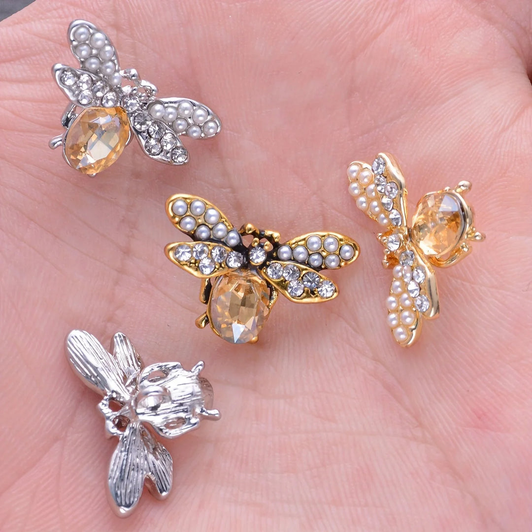 3 PC / Gsoi Rhinestone Buttons