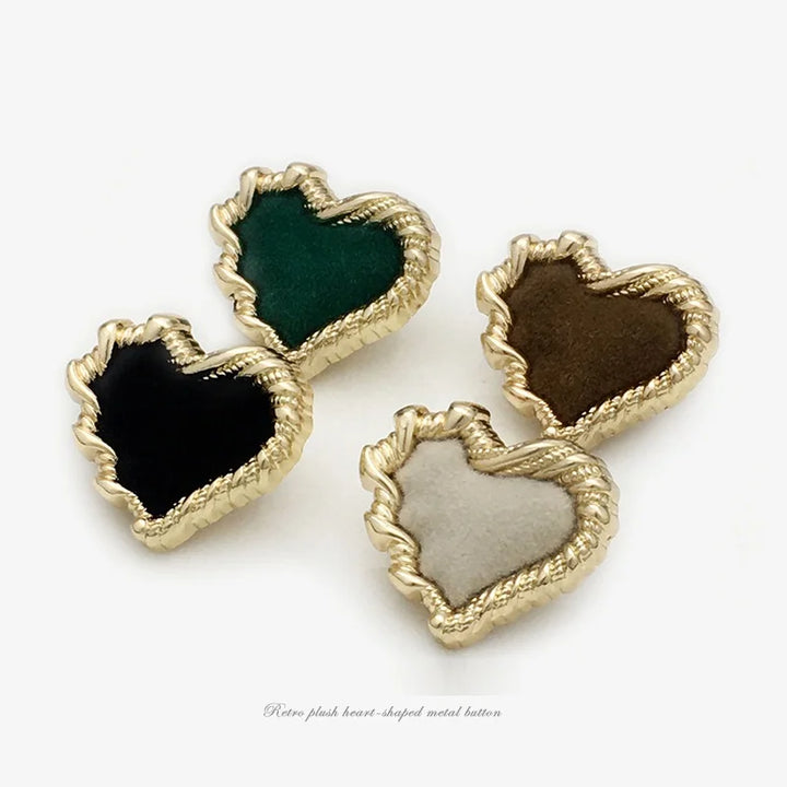 6 PC / Rolin Metal Buttons