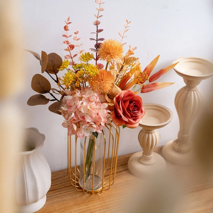Cherish 49CM Artificial Autumn Eucalyptus Flower Bouquet