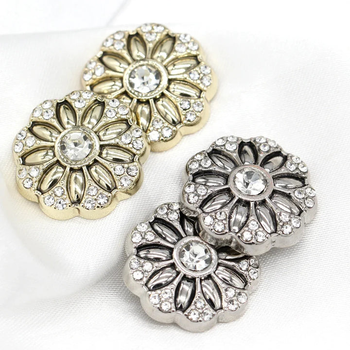 6 PC / Brody Rhinestone Buttons