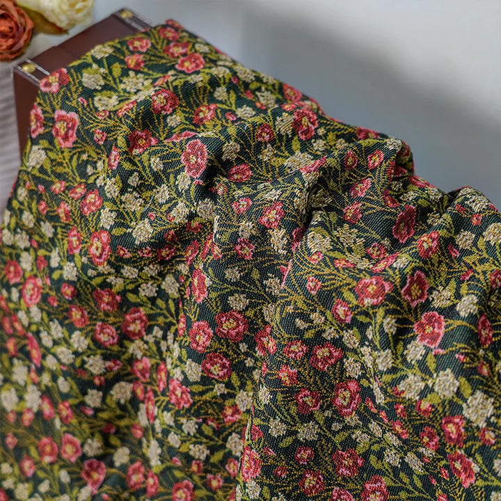 Glendale Rural Style Floral Woven Jacquard Fabric