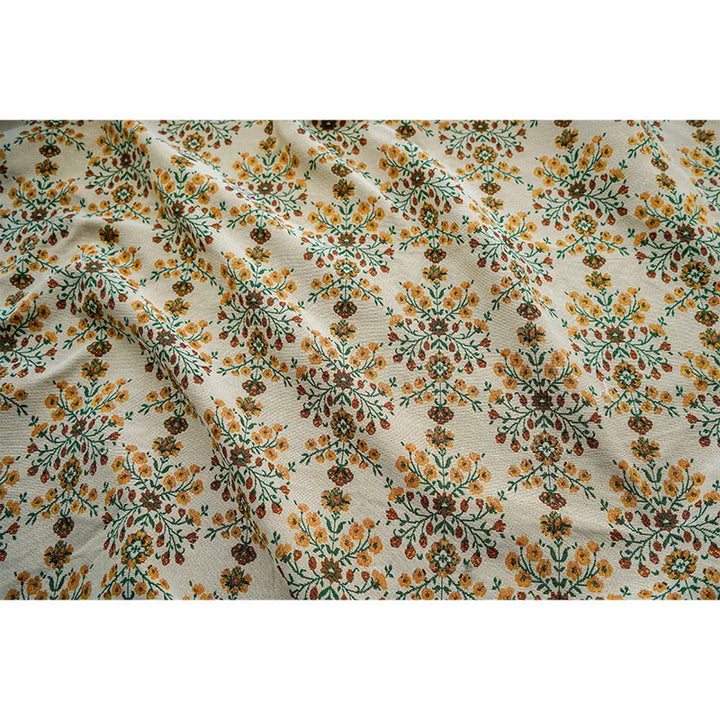 Rosario Floral Chenille Woven Fabric