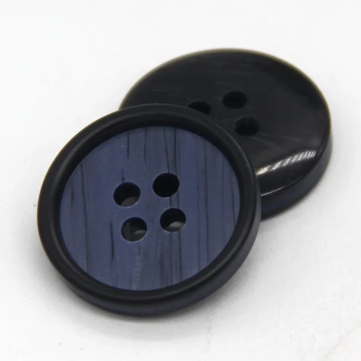 Manein 15/20mm Retro Men Suit Horn Resin Button - 20 PC