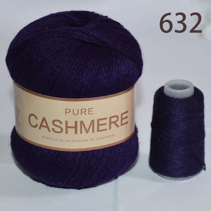 Cashmere Thread Soft Cashmere Yarn 50g | 5 PC | 45 Colors | Premium Knitting & Crochet ...