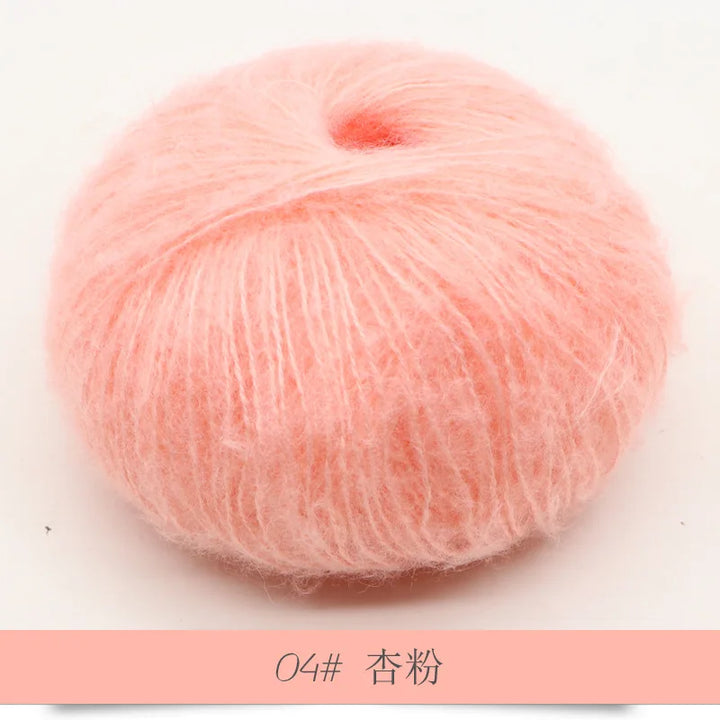 25g 1Pc Mohair Yarn for Hand Knitting