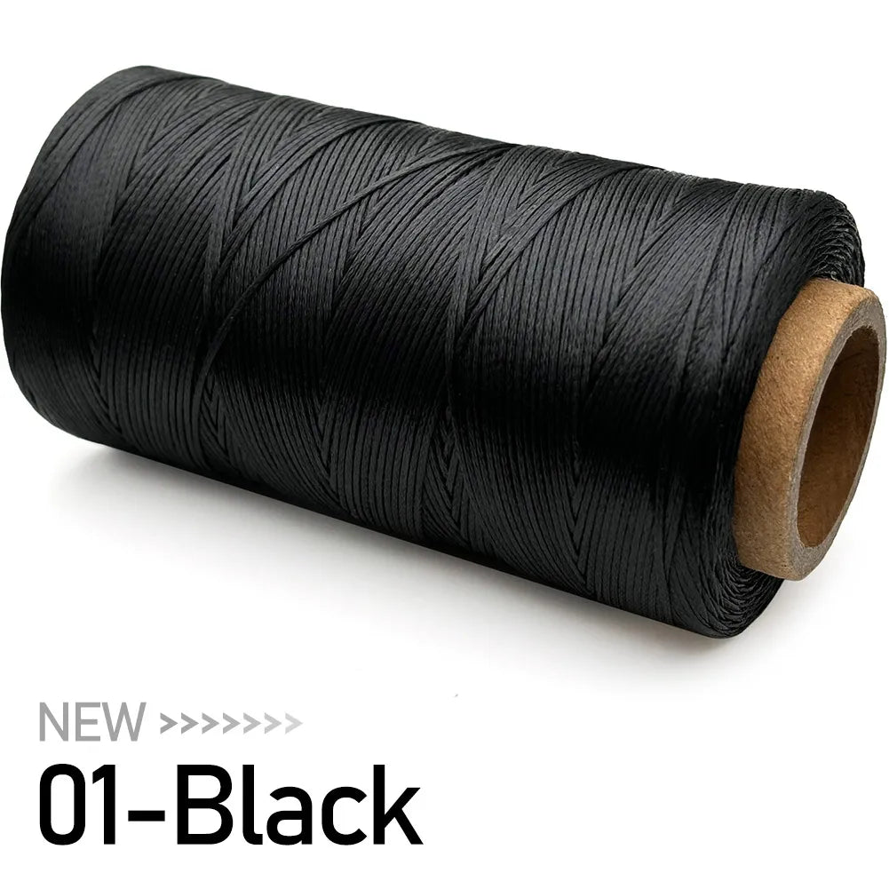 22 Colors / Flat Polyester Waxed Thread for Leather