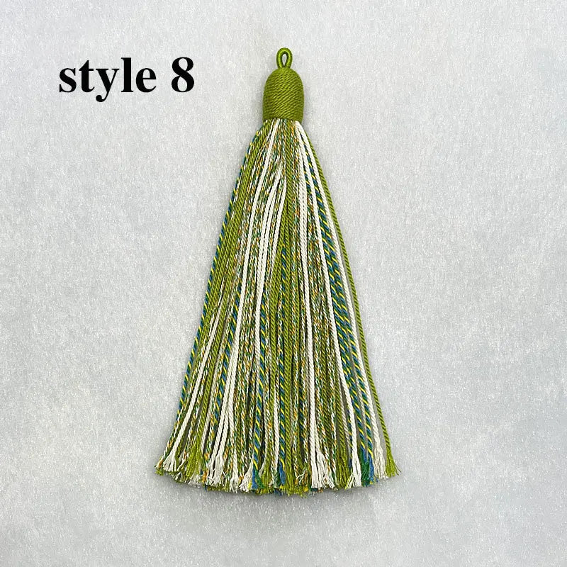 Sorelle 15cm Hand Twisted Cotton Thread Key Tassels