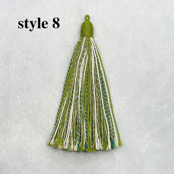 Sorelle 15cm Hand Twisted Cotton Thread Key Tassels