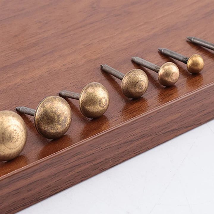 10pc Copper Upholstery Nail Antique Bronze Nails
