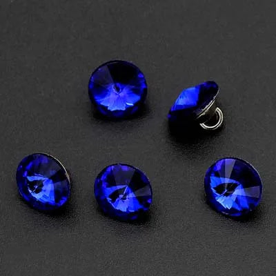 Vainoe 10mm Small Rhinestone Button - 10 PC