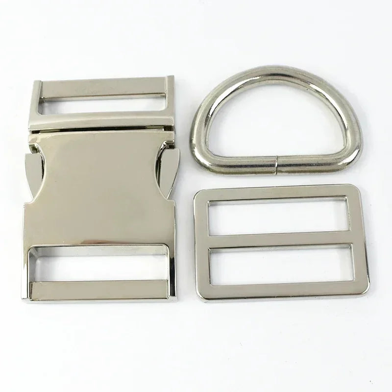 15-38mm Metal D Ring DIY Accessories Buckle Set