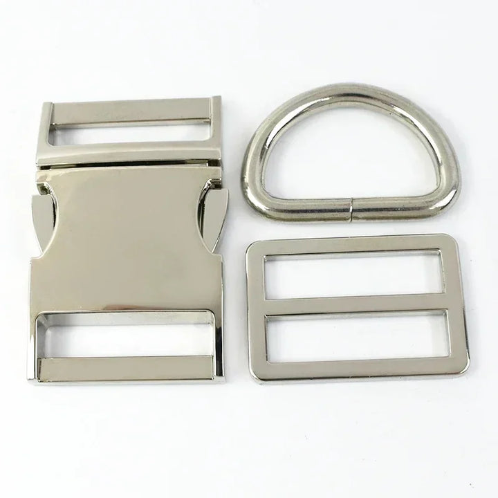 15-38mm Metal D Ring DIY Accessories Buckle Set