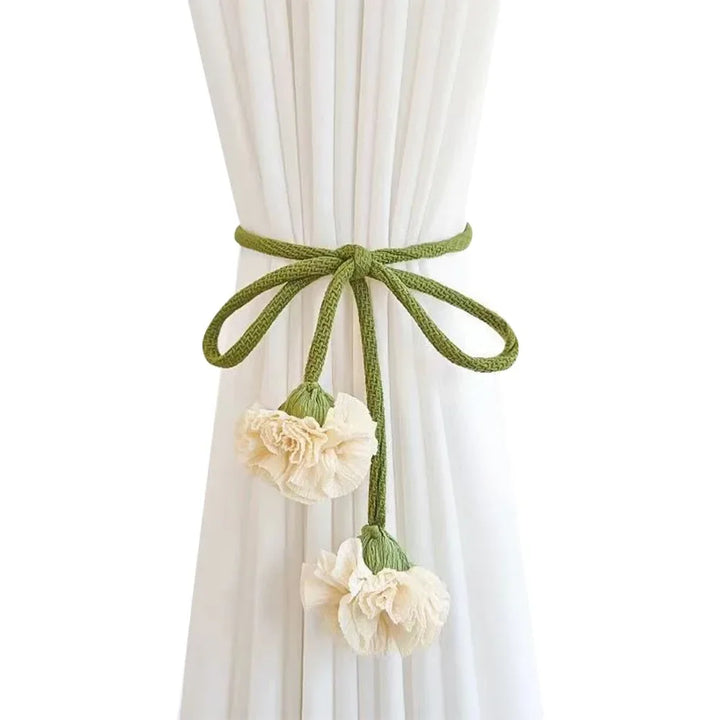 Ravelle Floral Elastic Band Curtain Tieback