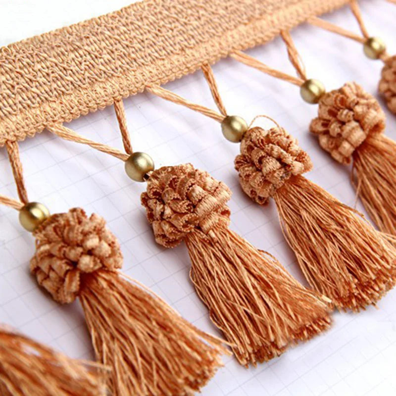 Ankors Beaded Tassel Fringe Trim