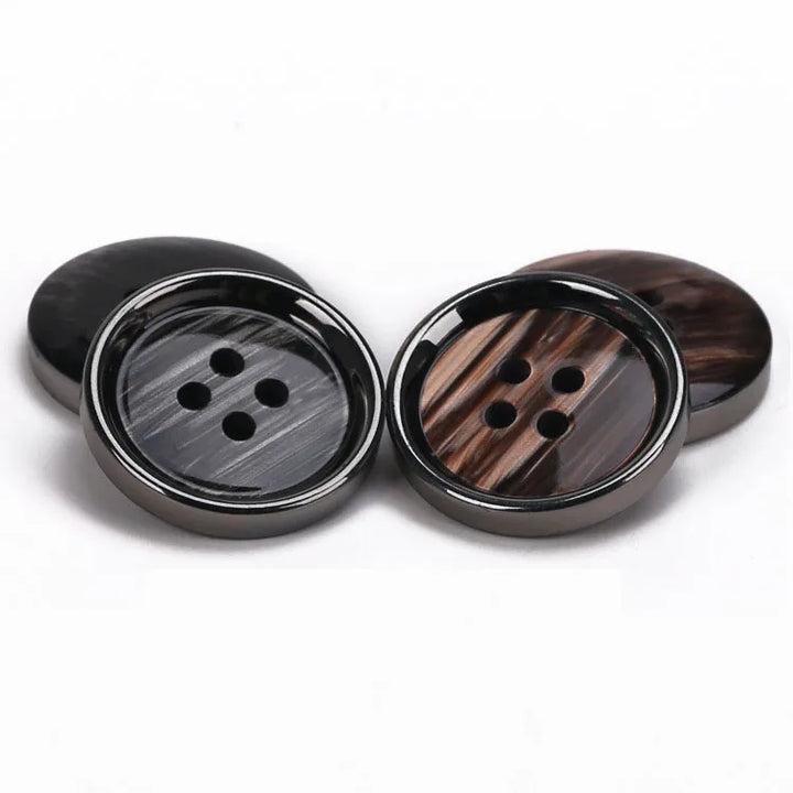 Modern 15-25mm Resin Button - 20 PC