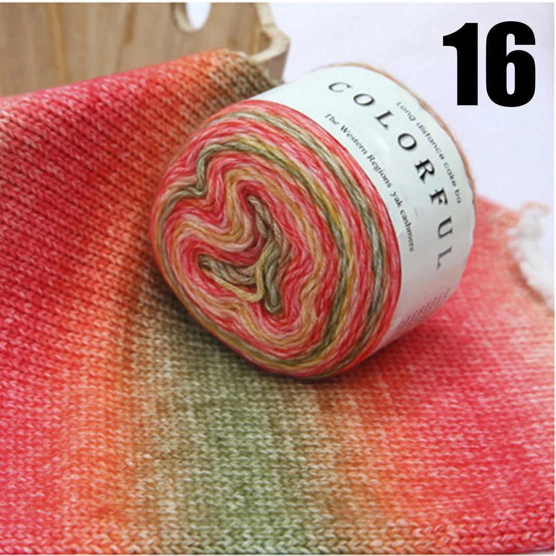 100g Tricot Angora Cake Yarn