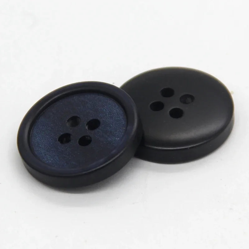 Manein 15/20mm Retro Men Suit Horn Resin Button - 20 PC