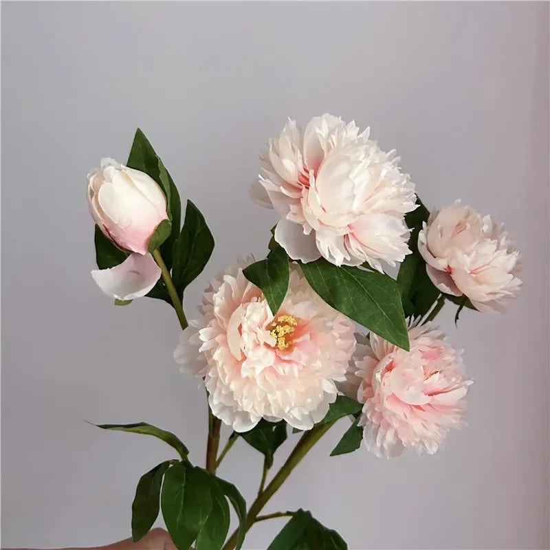 29" Long Faux Peonies
