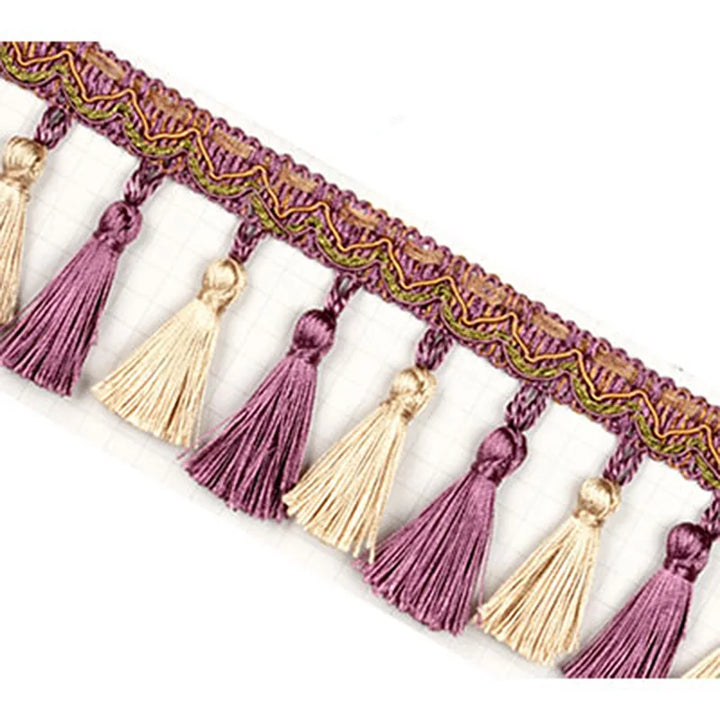 Intonio Beaded Tassel Fringe Trim