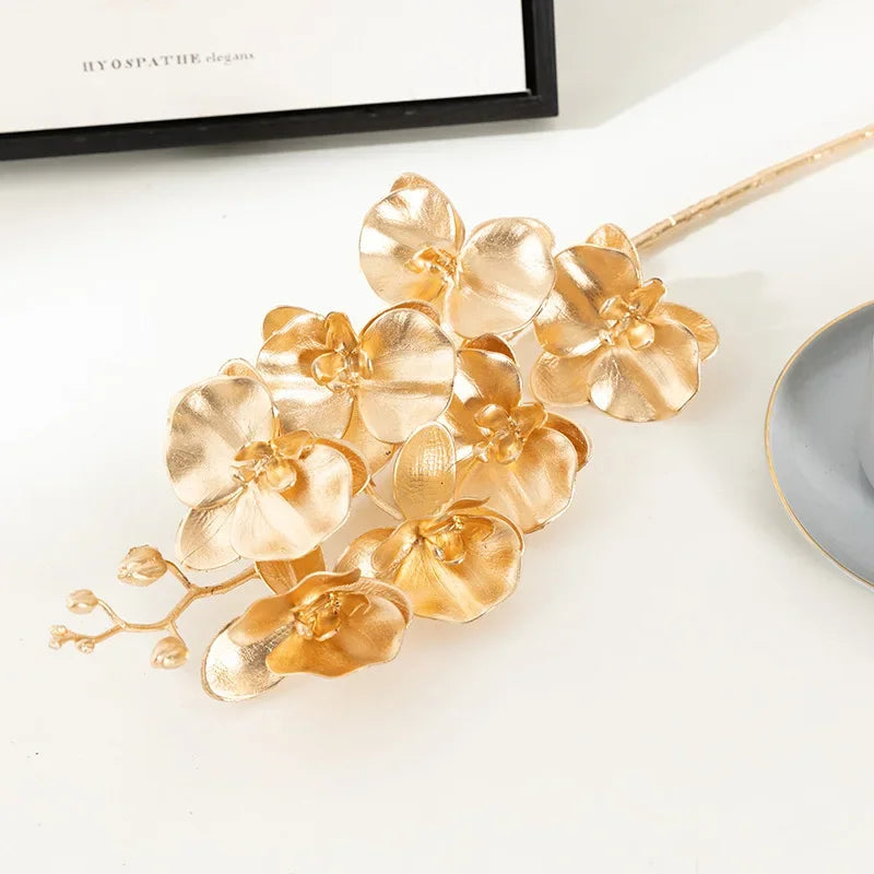 Valen Artificial Golden Ginkgo Leaves