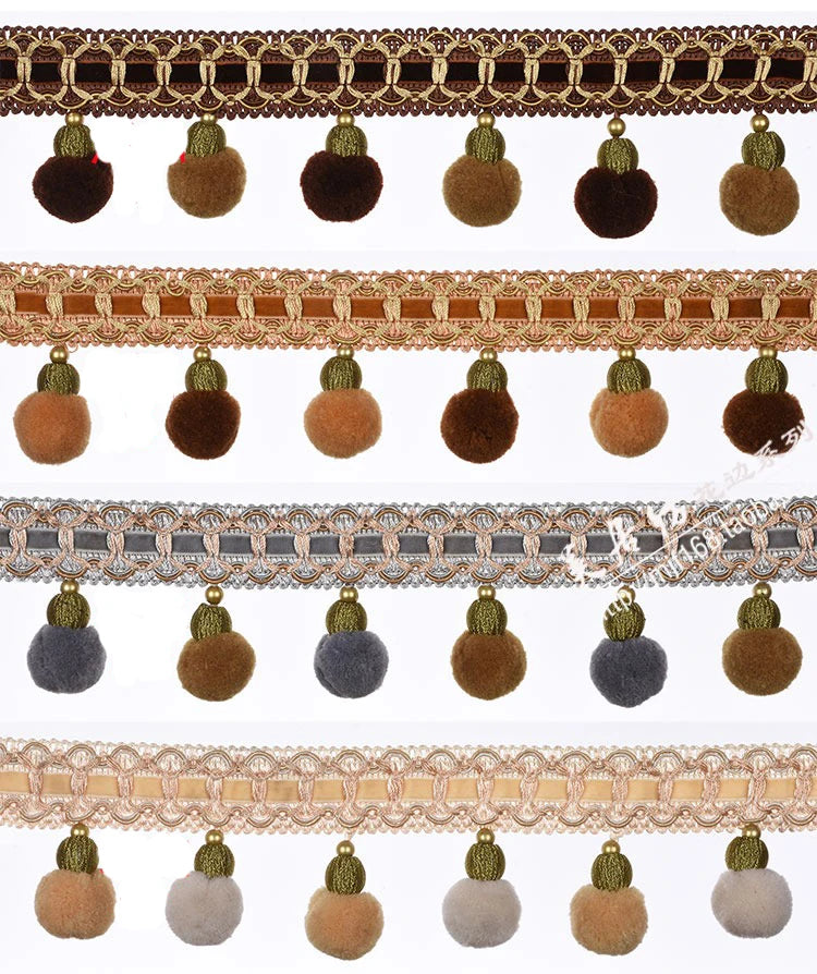 Casterin Beaded Tassel Fringe Trim