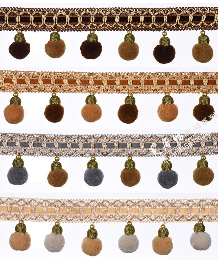 Casterin Beaded Tassel Fringe Trim
