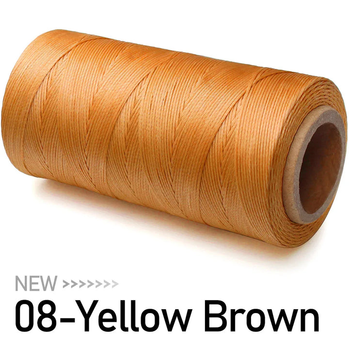 22 Colors / Flat Polyester Waxed Thread for Leather