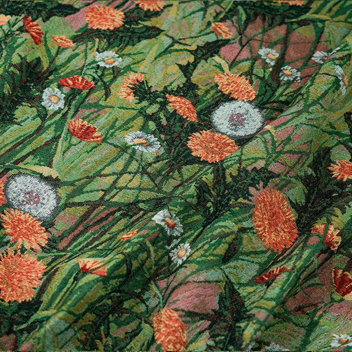 Iona Floral Woven Chenille Chenille Fabric