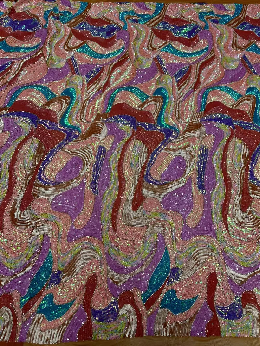 5 YARDS / 10 COLORS / Opulenza Beaded Embroidery Bridal Mesh Lace Fabric