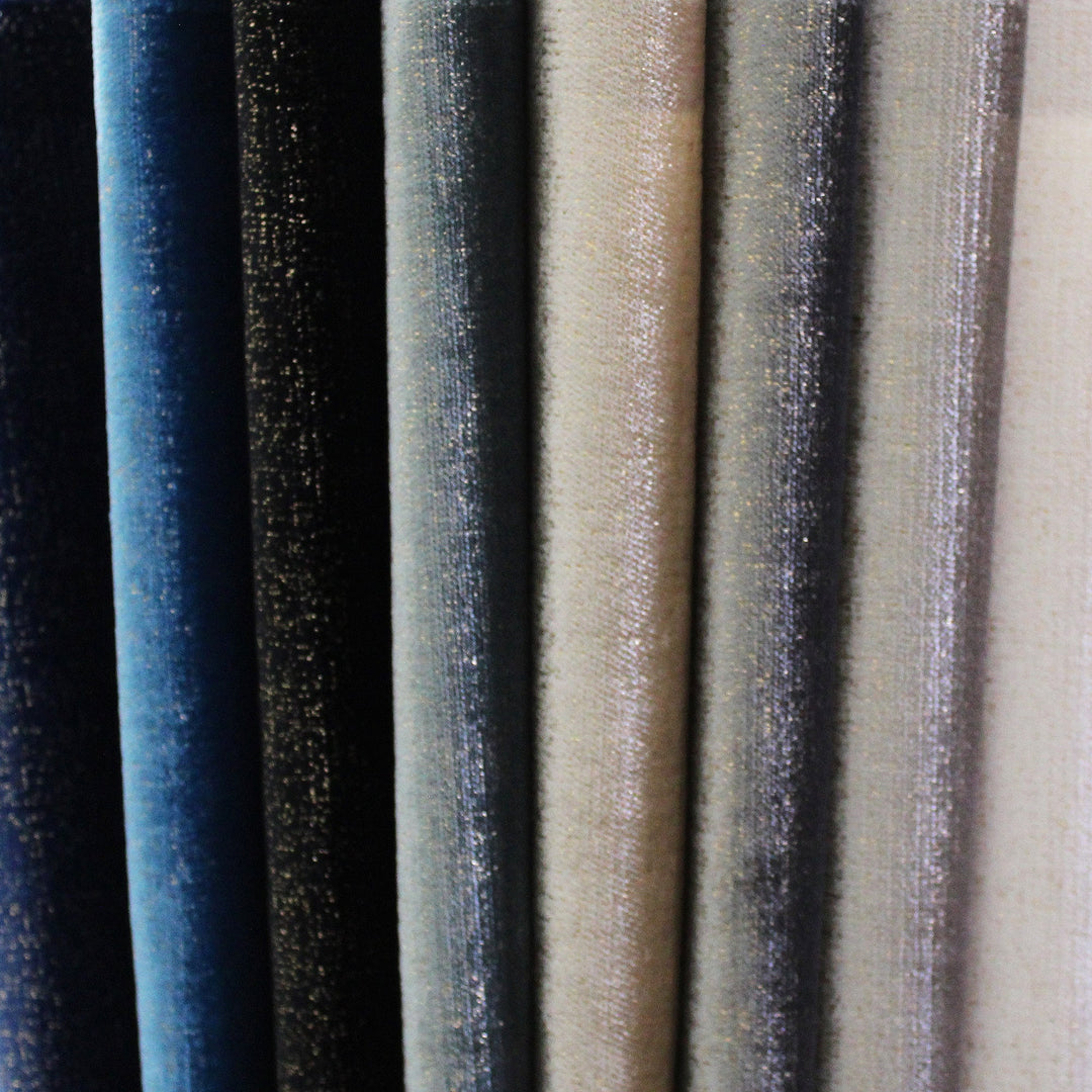 Margo Fabric | Metallic Cut Velvet Fabric | Upholstery Fabric & Drapery & Curtain Fabric