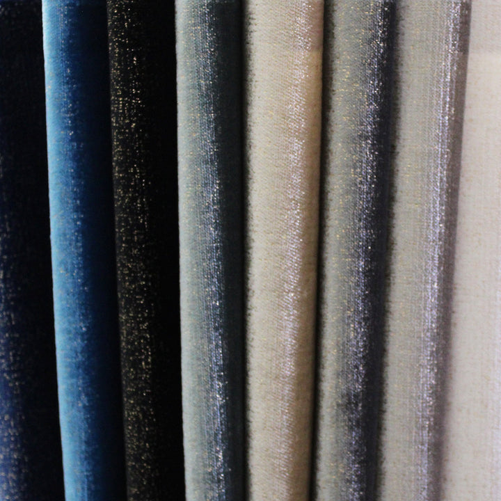 Margo Fabric | Metallic Cut Velvet Fabric | Upholstery Fabric & Drapery & Curtain Fabric