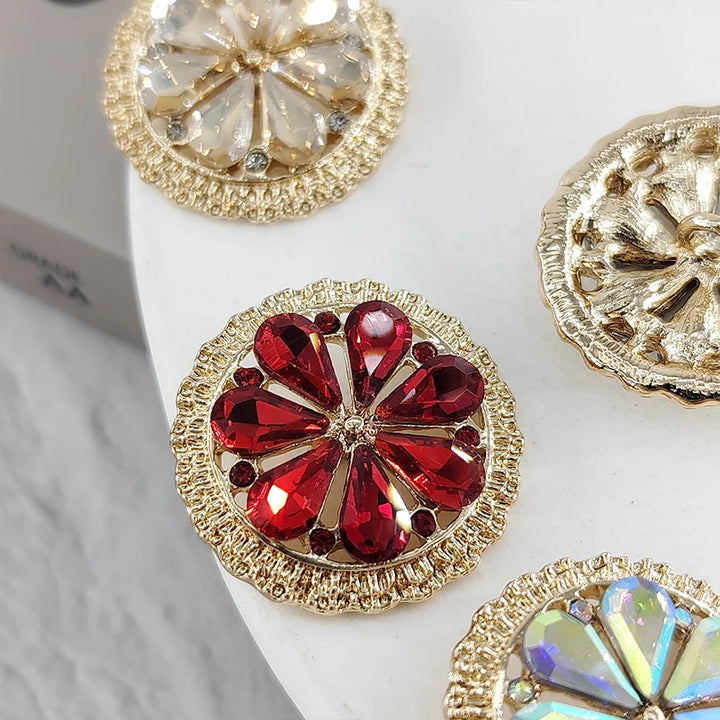 Daria Rhinestone Buttons
