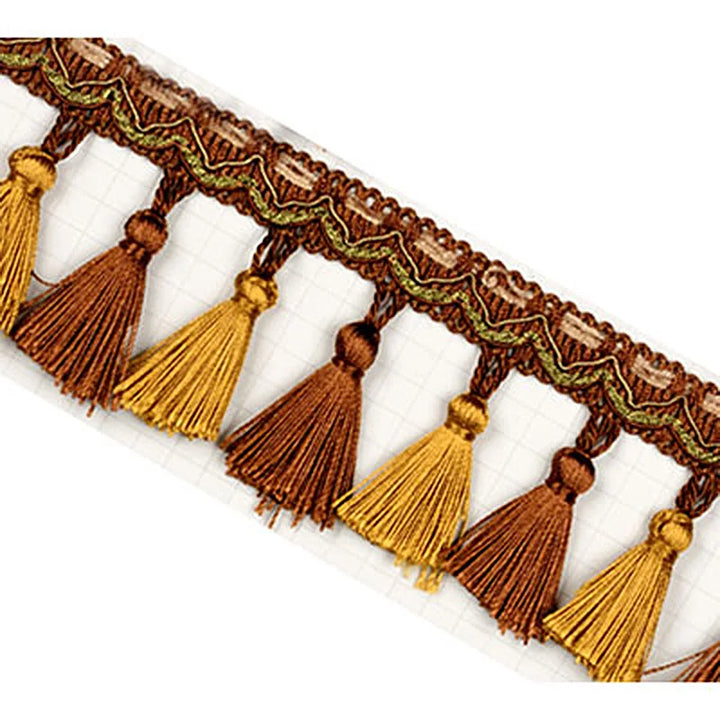 Intonio Beaded Tassel Fringe Trim