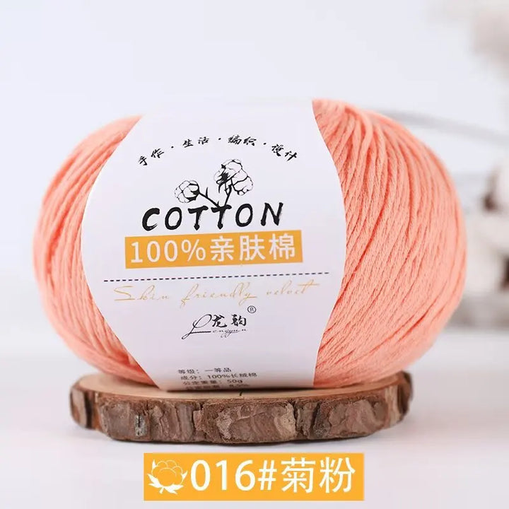 50g 100% Cotton Soft Colors Yarn Cotton