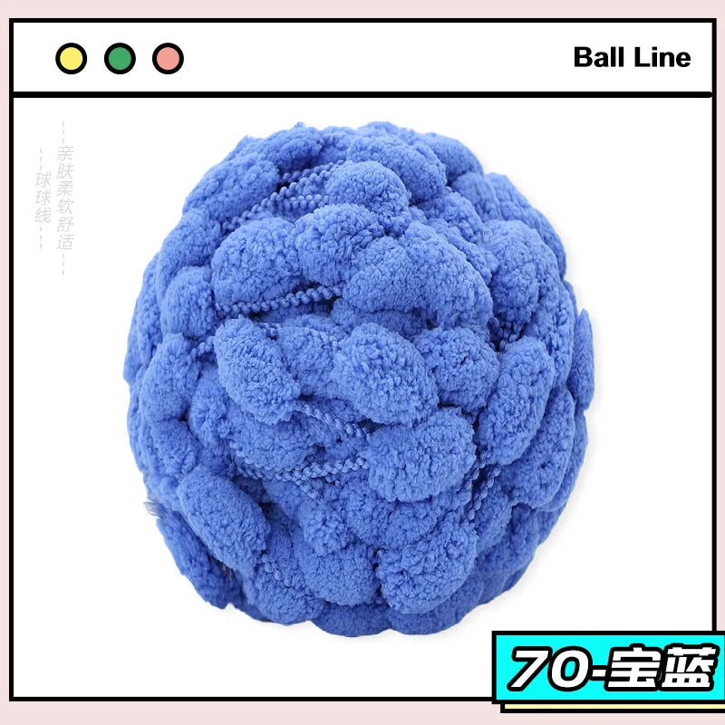 100g Colorful Thick Ball Yarn