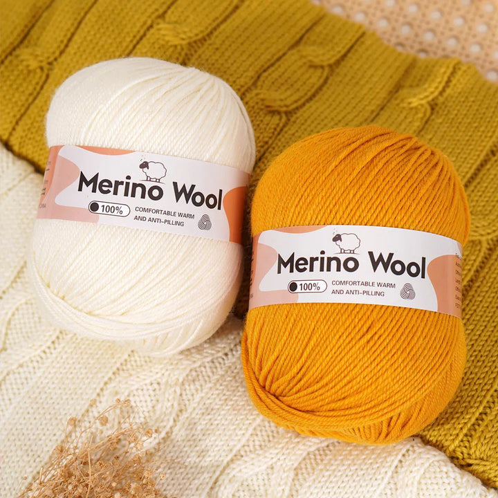 100g 100% Merino Wool Yarn