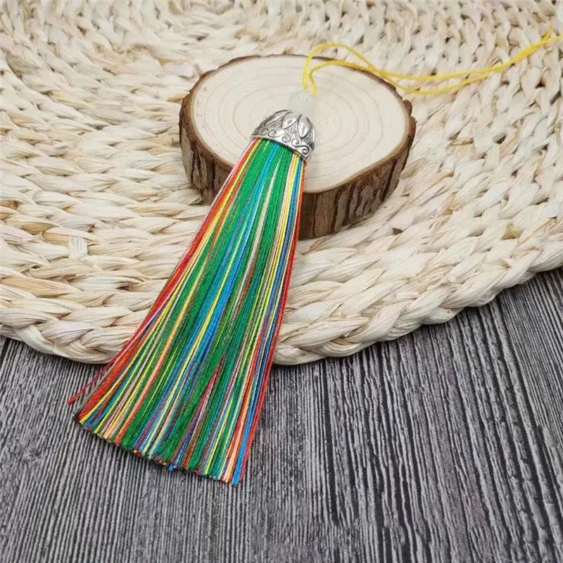 2 pc Belora Double Color Key Tassels