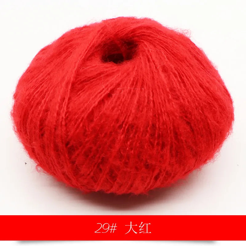 25g 1Pc Mohair Yarn for Hand Knitting