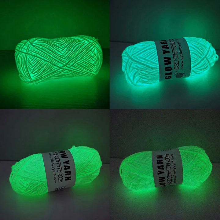 50g Night Glow In The Dark Yarn