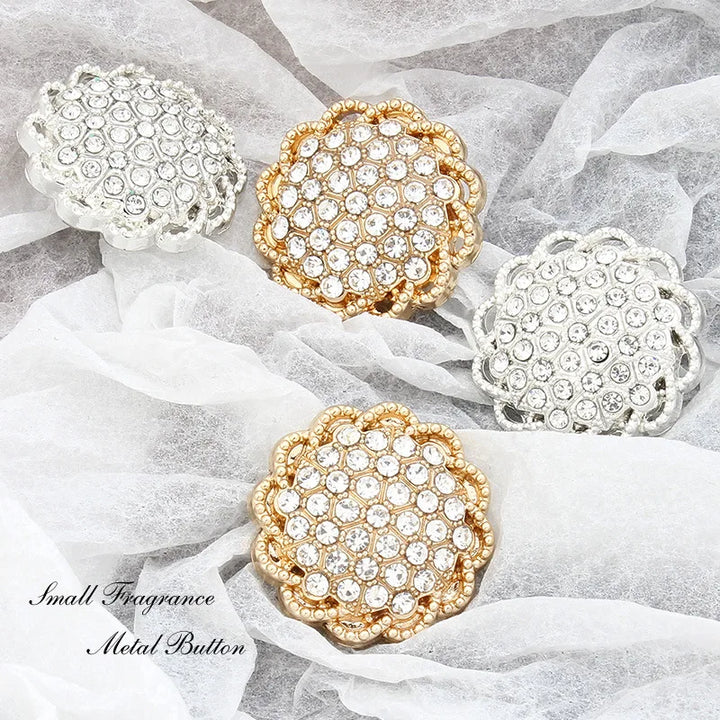 6 PC / Hisoda Rhinestone Buttons