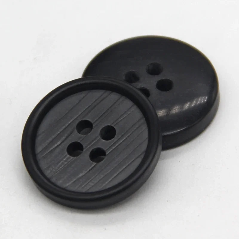 Manein 15/20mm Retro Men Suit Horn Resin Button - 20 PC