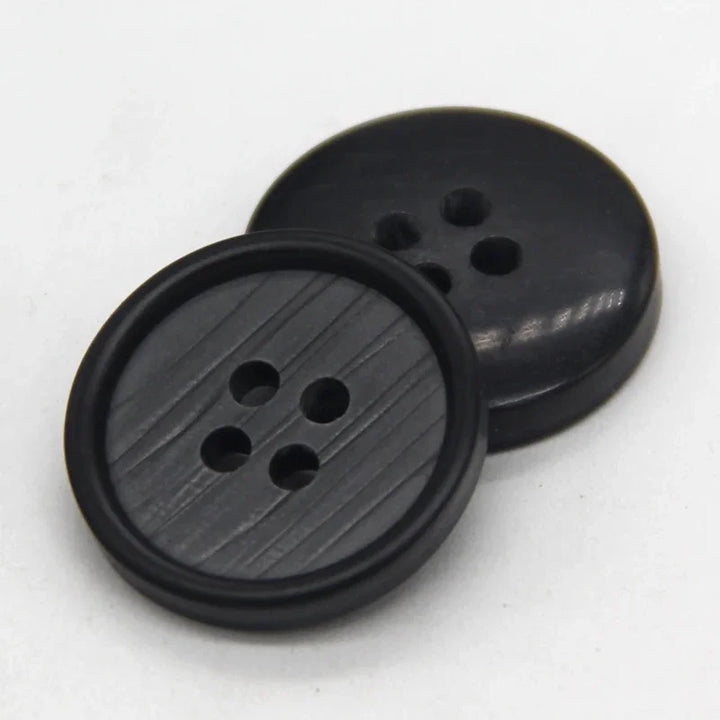 Manein 15/20mm Retro Men Suit Horn Resin Button - 20 PC