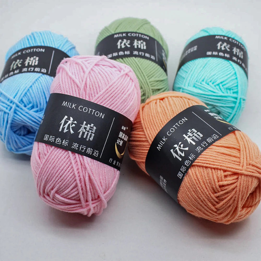 50g Soft Wool Milk Cotton Yarn