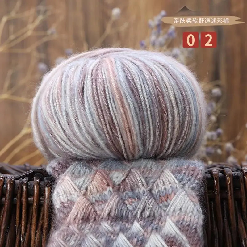 Camouflage Cotton Dyed Yarn