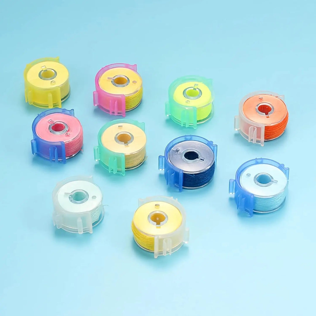 10 PC / Sewing Bobbin Clips Plastic Bobbin Holder