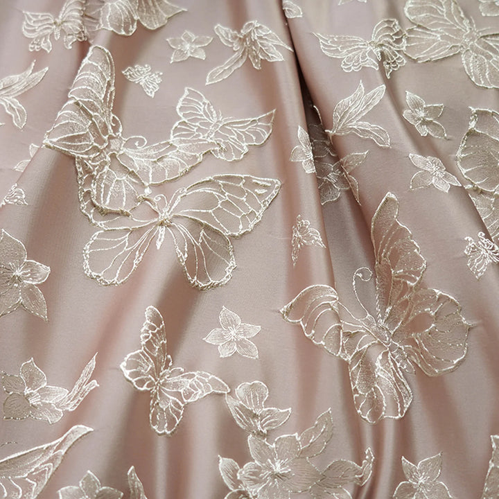 Altomi Butterflies Woven Jacquard Fabric