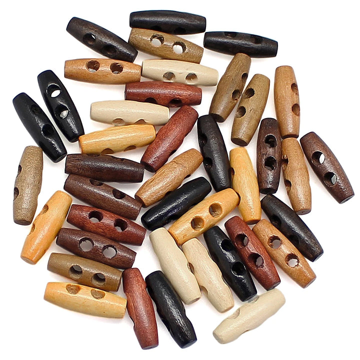 15 PC / Conner Wood Buttons