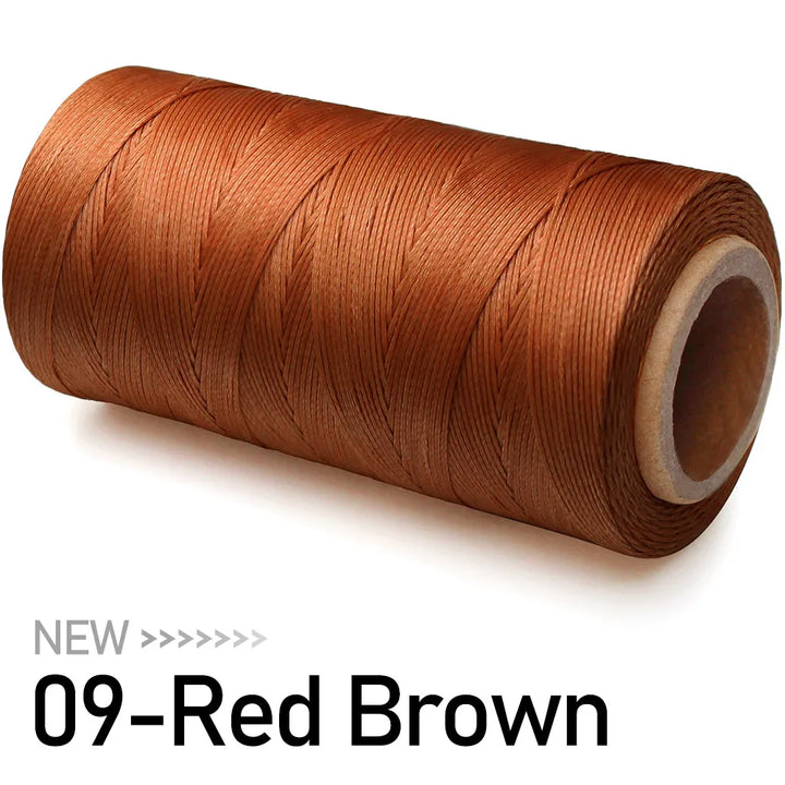 22 Colors / Flat Polyester Waxed Thread for Leather