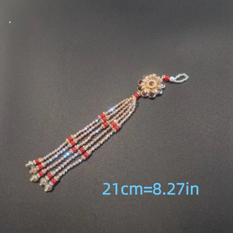 Virelle Rhinestone Jewelry Tassels